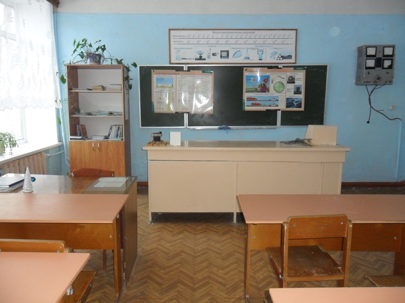 Изображения кабинета физики.