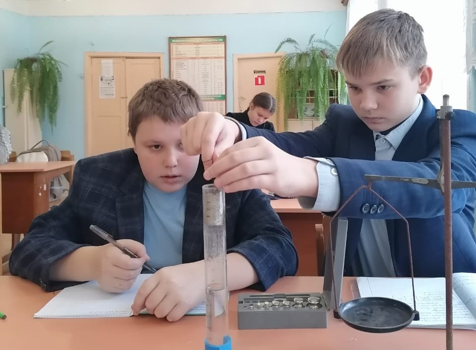 НОЯБРЬ. Физика 7 класс. Лабораторная работа. «Определение плотности твёрдого вещества.».